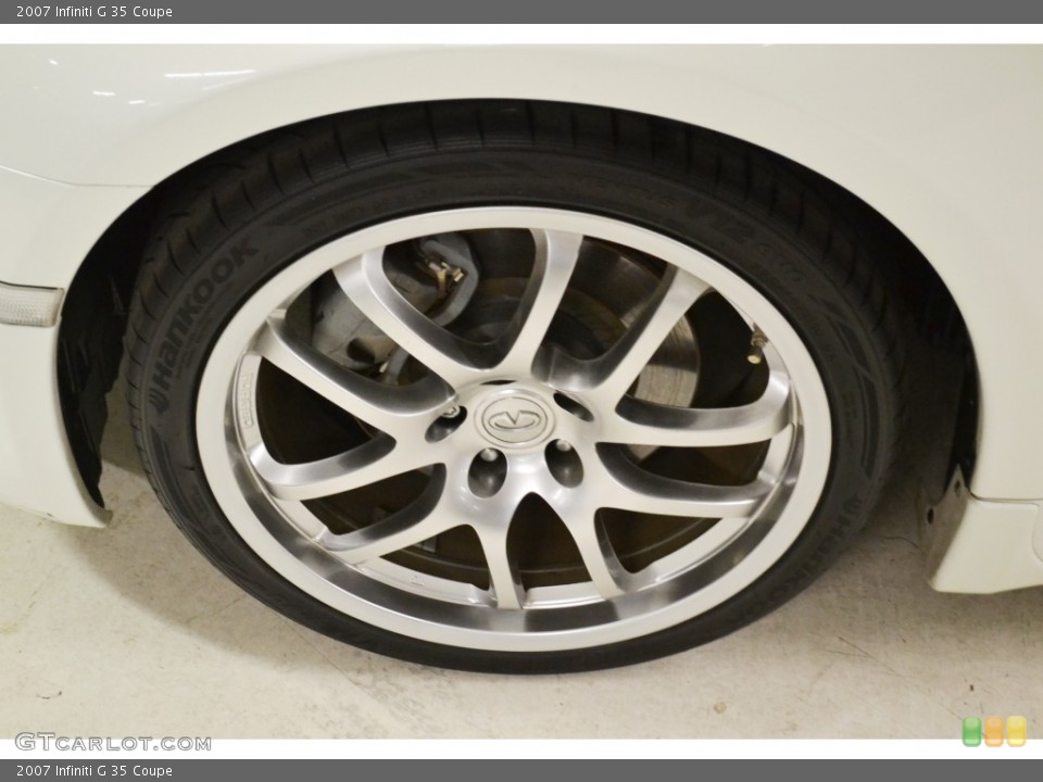 2007 Infiniti G 35 Coupe Wheel and Tire Photo #77412090