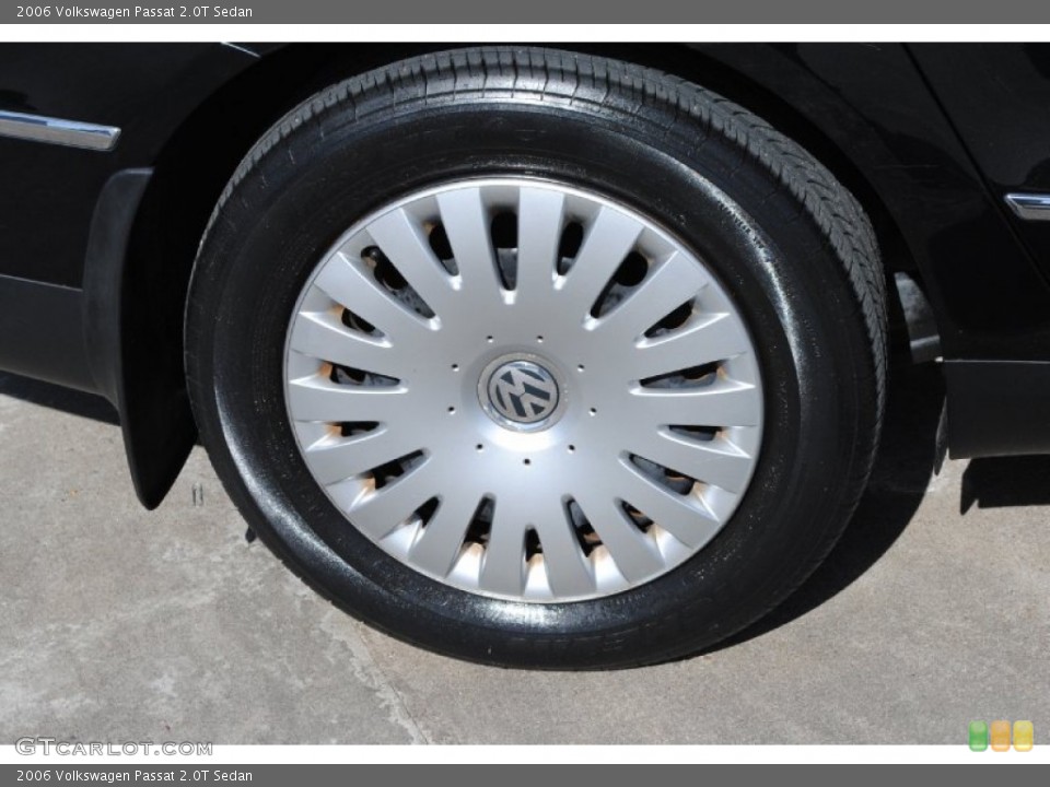 2006 Volkswagen Passat 2.0T Sedan Wheel and Tire Photo #77413482