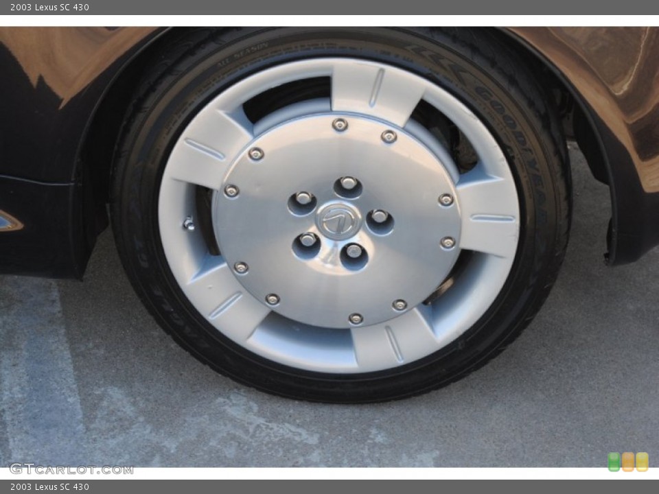 2003 Lexus SC 430 Wheel and Tire Photo #77414259