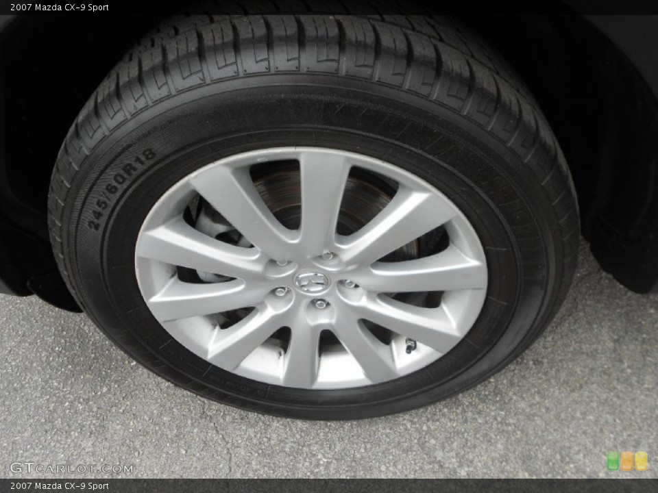 2007 Mazda CX-9 Sport Wheel and Tire Photo #77414889