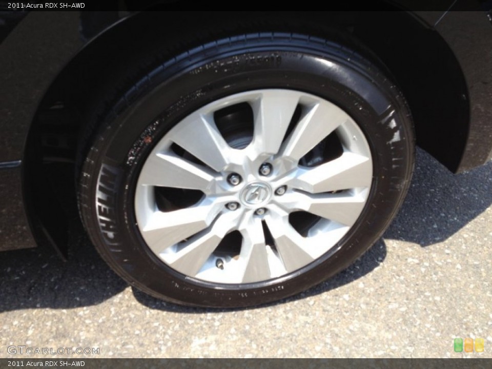 2011 Acura RDX SH-AWD Wheel and Tire Photo #77416208