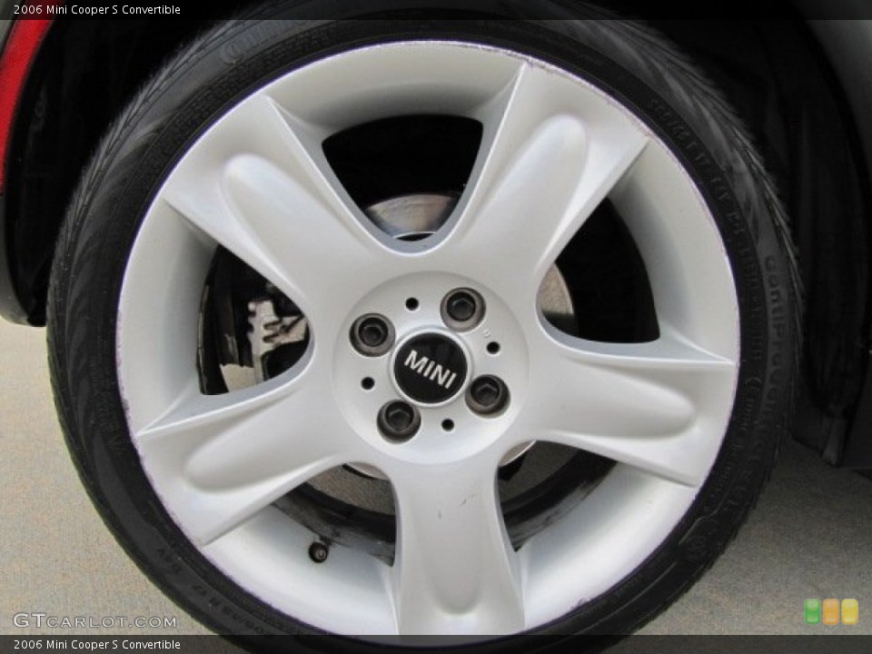 2006 Mini Cooper S Convertible Wheel and Tire Photo #77418066