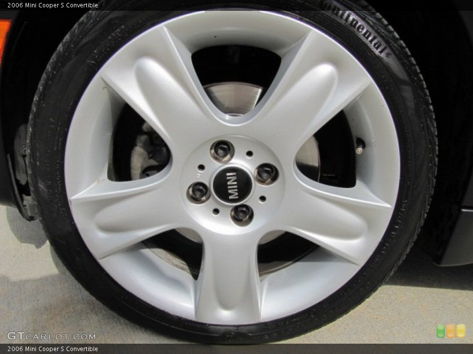2006 Mini Cooper S Convertible Wheel and Tire Photo #77418109