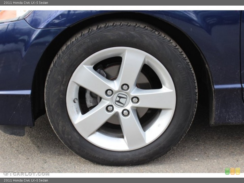 2011 Honda Civic LX-S Sedan Wheel and Tire Photo #77423736