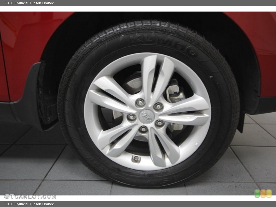 2010 Hyundai Tucson Limited Wheel and Tire Photo #77424654