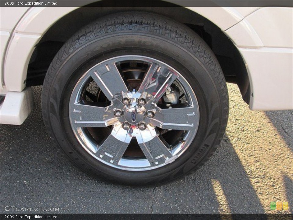 2009 Ford Expedition Limited Wheel and Tire Photo #77427861