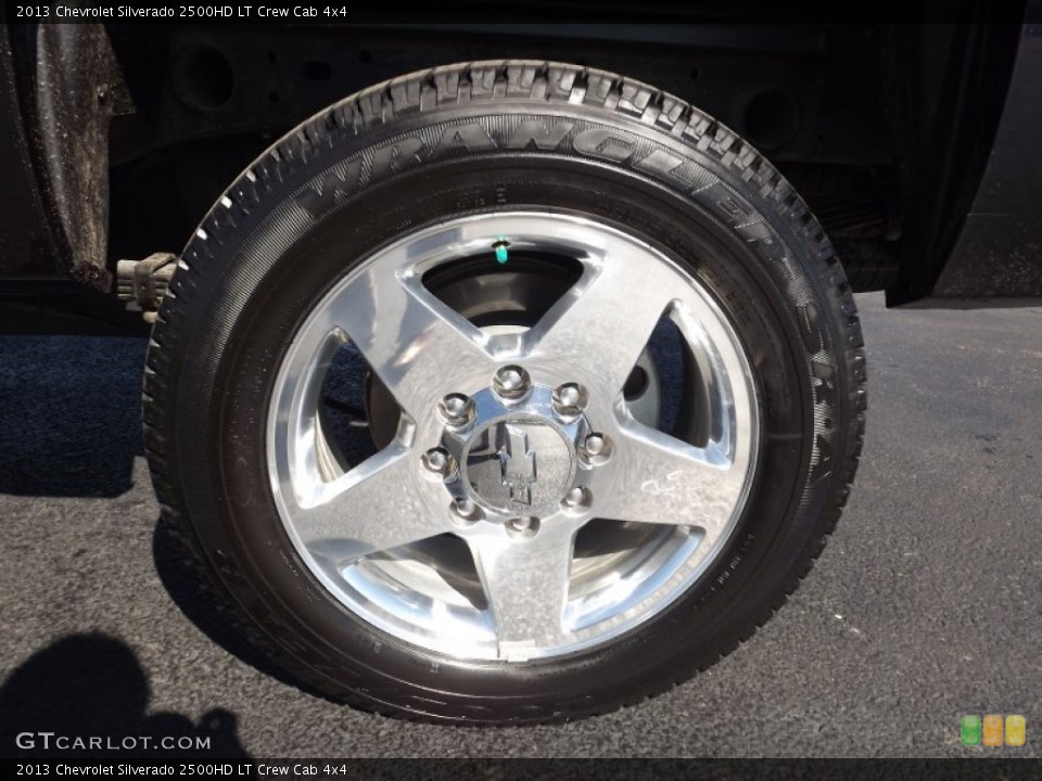2013 Chevrolet Silverado 2500HD LT Crew Cab 4x4 Wheel and Tire Photo #77428490