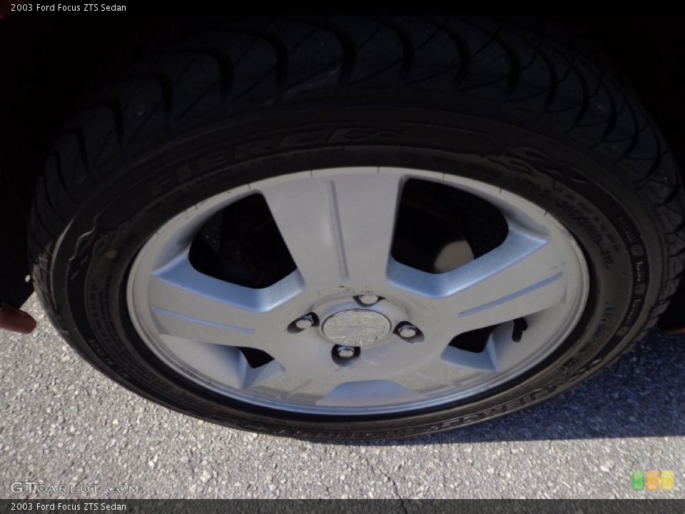 2003 Ford Focus ZTS Sedan Wheel and Tire Photo #77429494