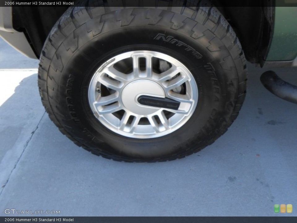 2006 Hummer H3  Wheel and Tire Photo #77430731