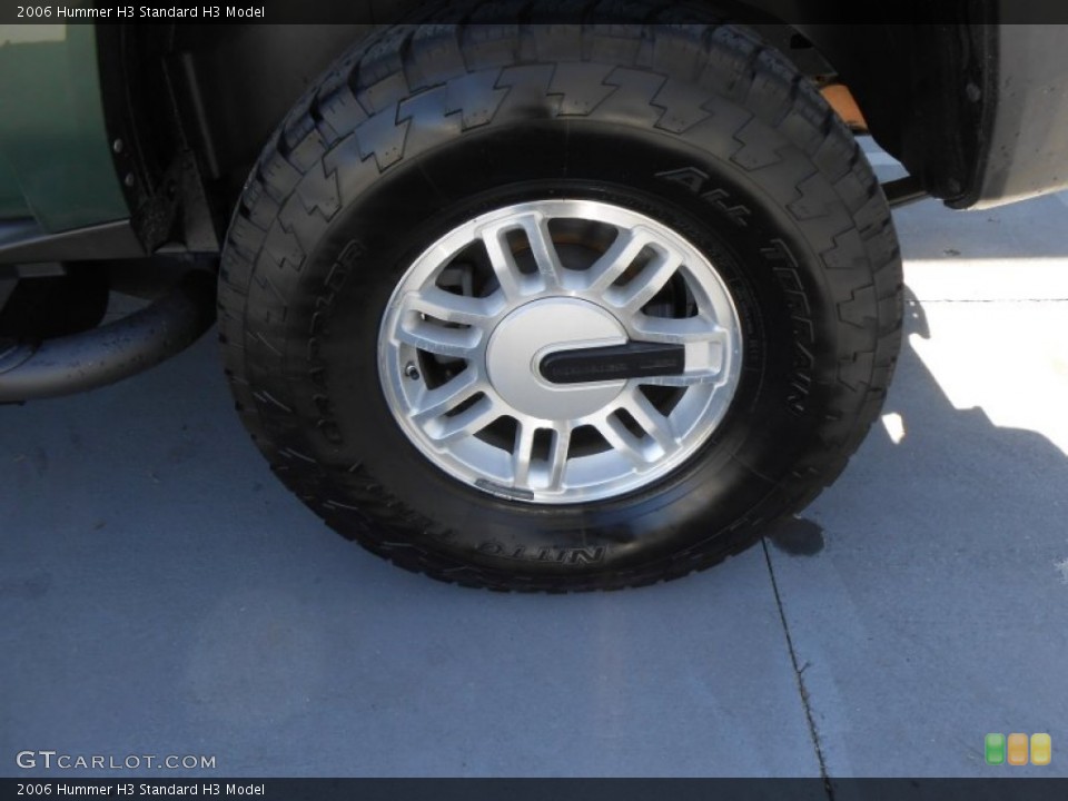 2006 Hummer H3  Wheel and Tire Photo #77430752
