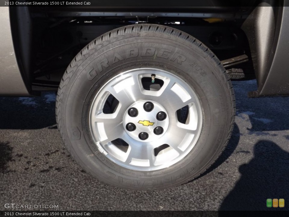 2013 Chevrolet Silverado 1500 LT Extended Cab Wheel and Tire Photo #77431533