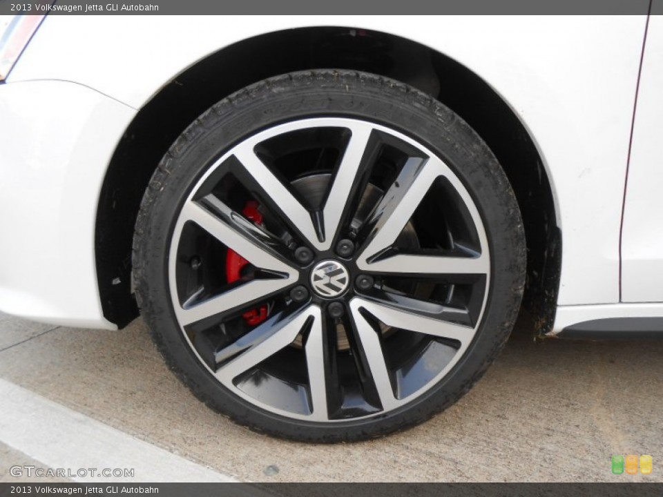 2013 Volkswagen Jetta GLI Autobahn Wheel and Tire Photo #77432691