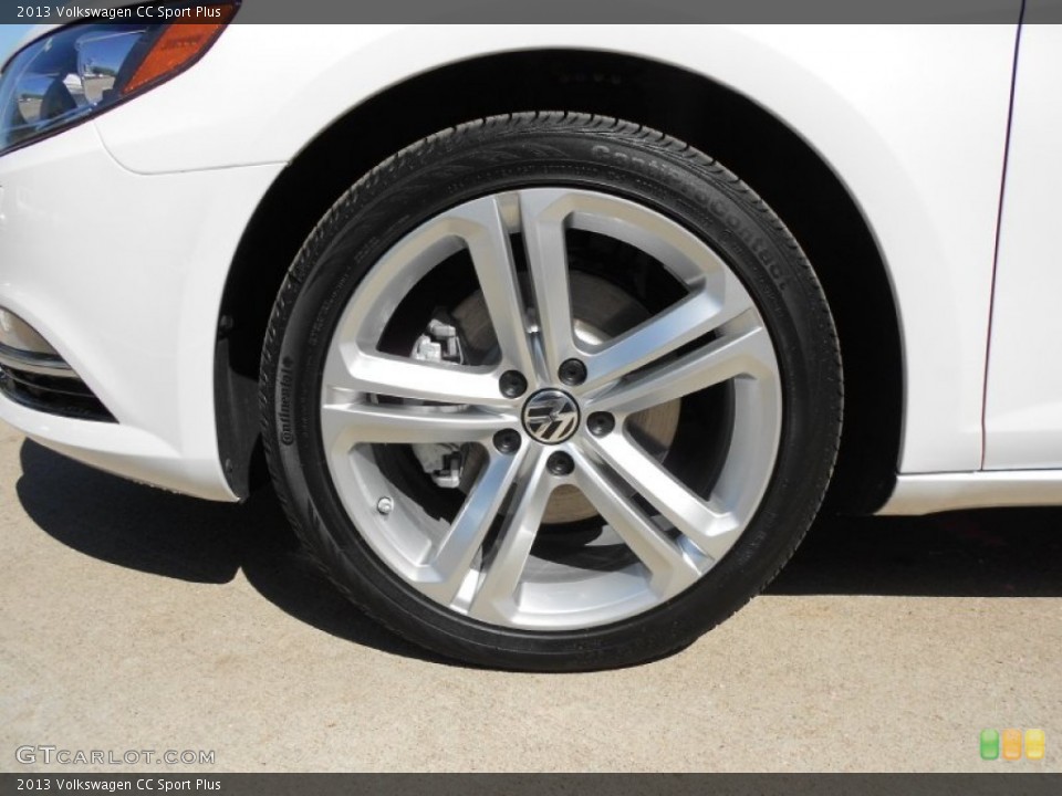 2013 Volkswagen CC Sport Plus Wheel and Tire Photo #77433066