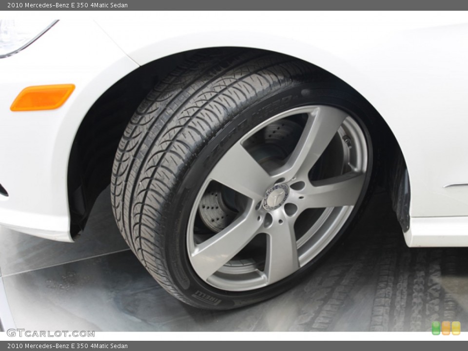 2010 Mercedes-Benz E 350 4Matic Sedan Wheel and Tire Photo #77435919