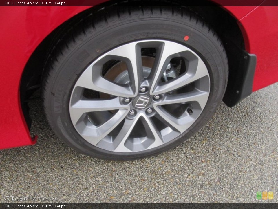 2013 Honda Accord EX-L V6 Coupe Wheel and Tire Photo #77436065