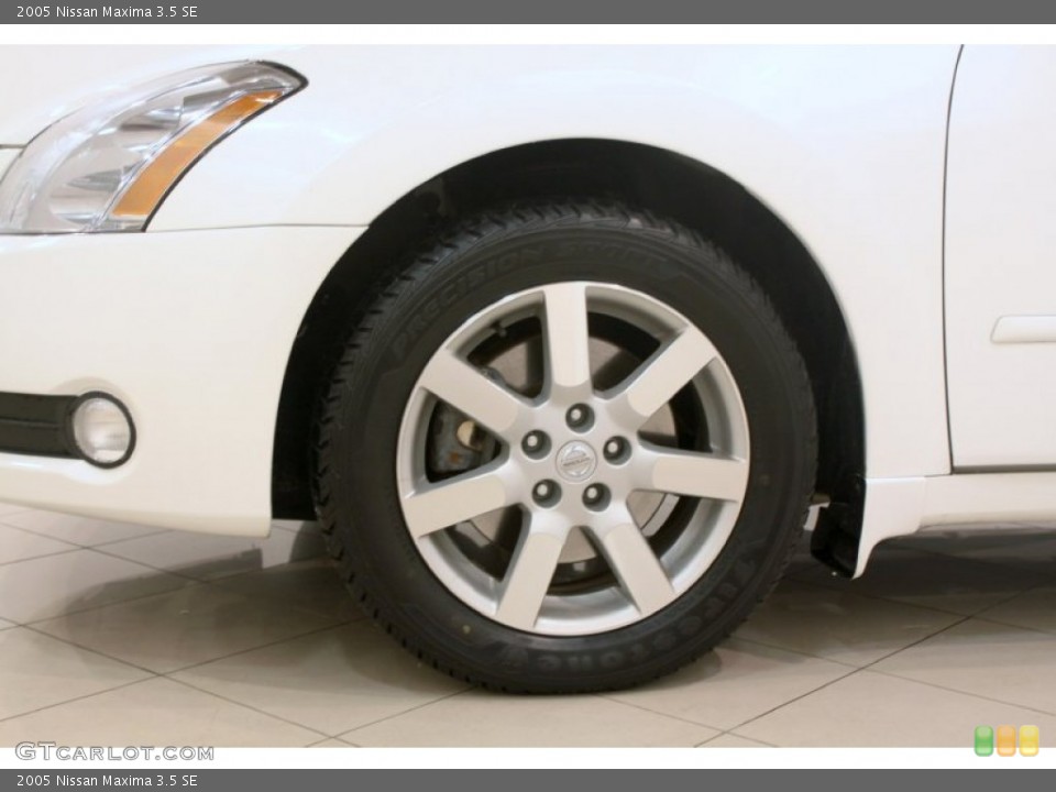 2005 Nissan Maxima 3.5 SE Wheel and Tire Photo #77443960