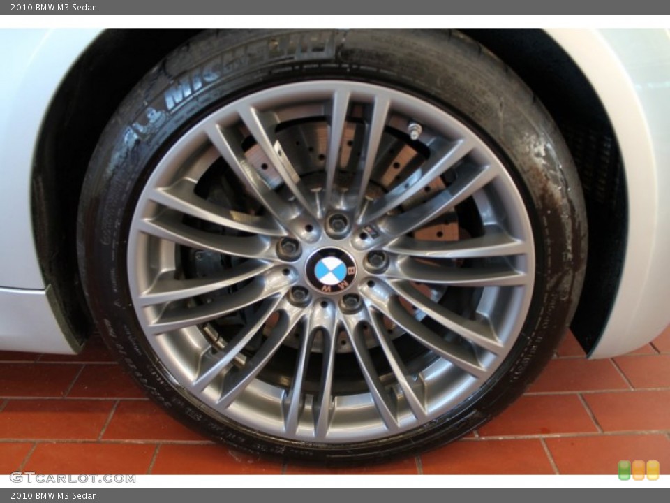 2010 BMW M3 Sedan Wheel and Tire Photo #77445303
