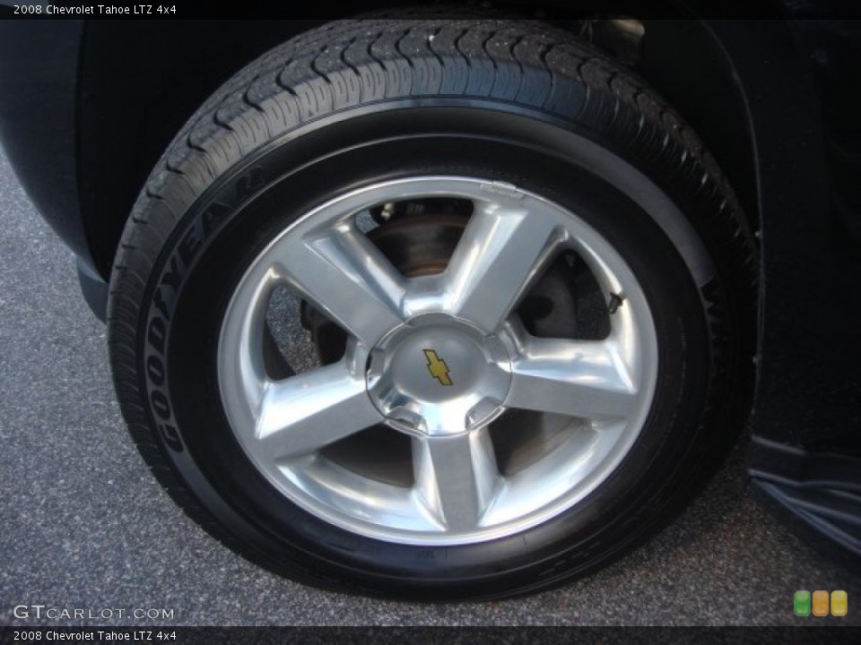 2008 Chevrolet Tahoe LTZ 4x4 Wheel and Tire Photo #77445364