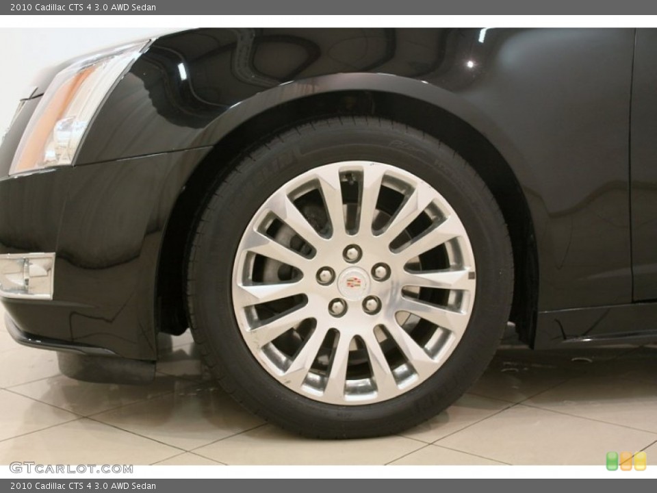 2010 Cadillac CTS 4 3.0 AWD Sedan Wheel and Tire Photo #77445384