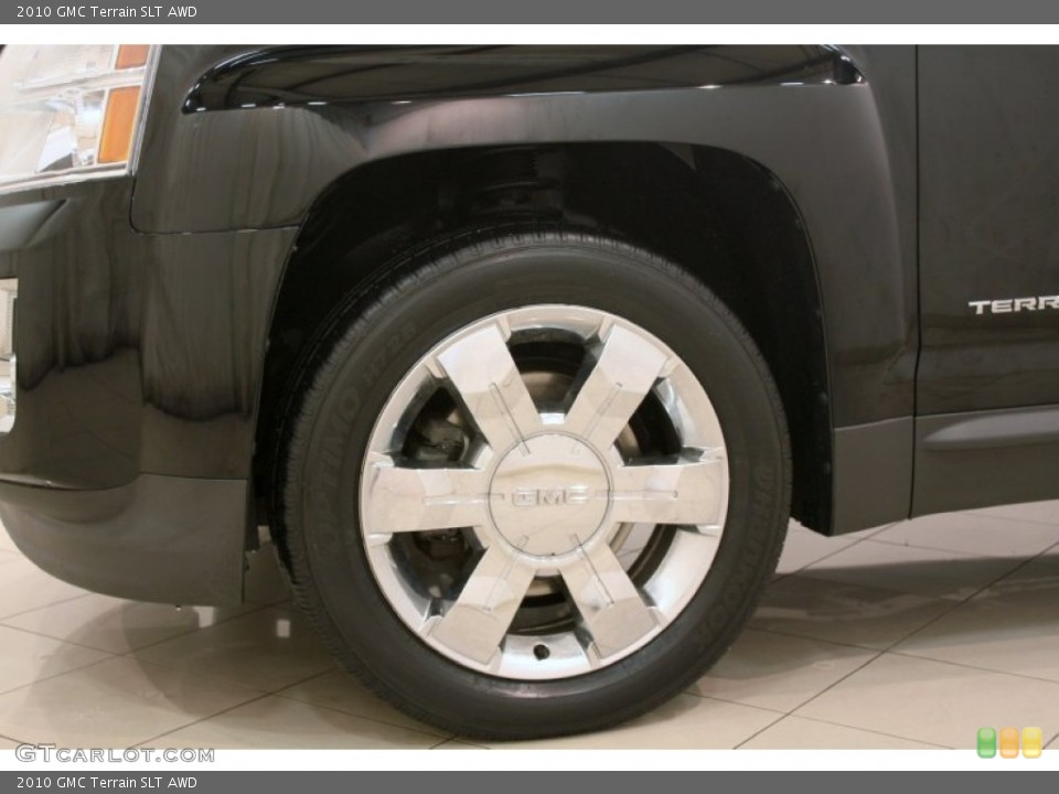 2010 GMC Terrain SLT AWD Wheel and Tire Photo #77445816