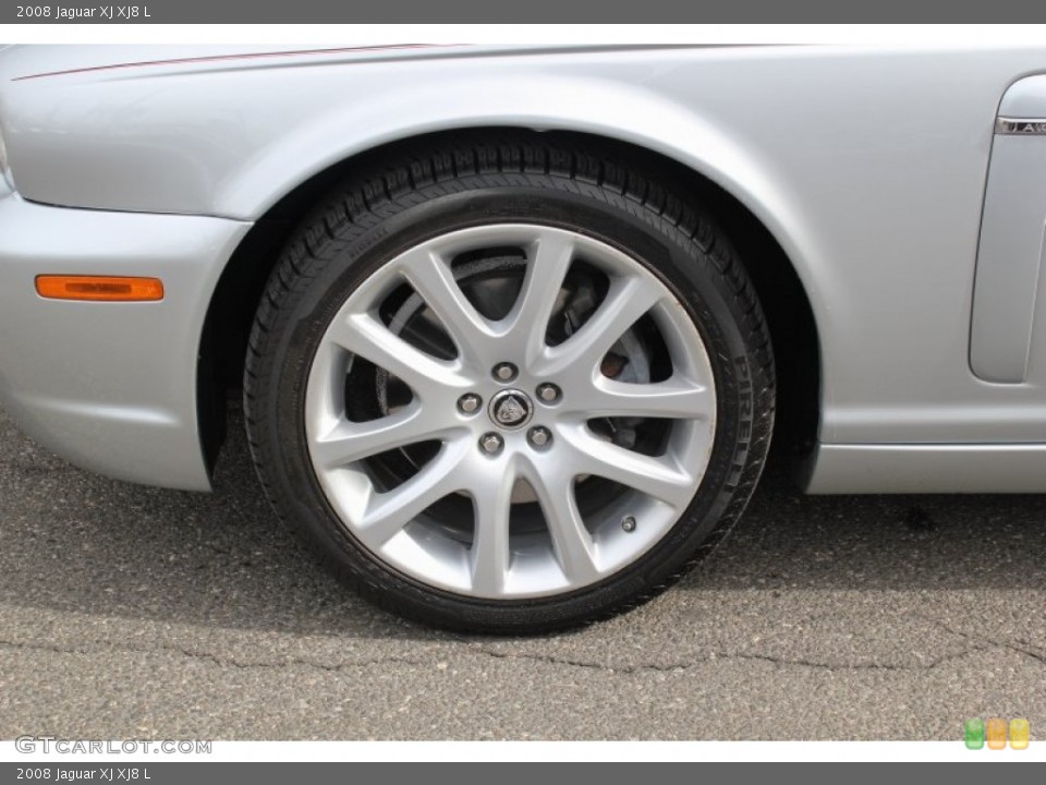 2008 Jaguar XJ XJ8 L Wheel and Tire Photo #77446815