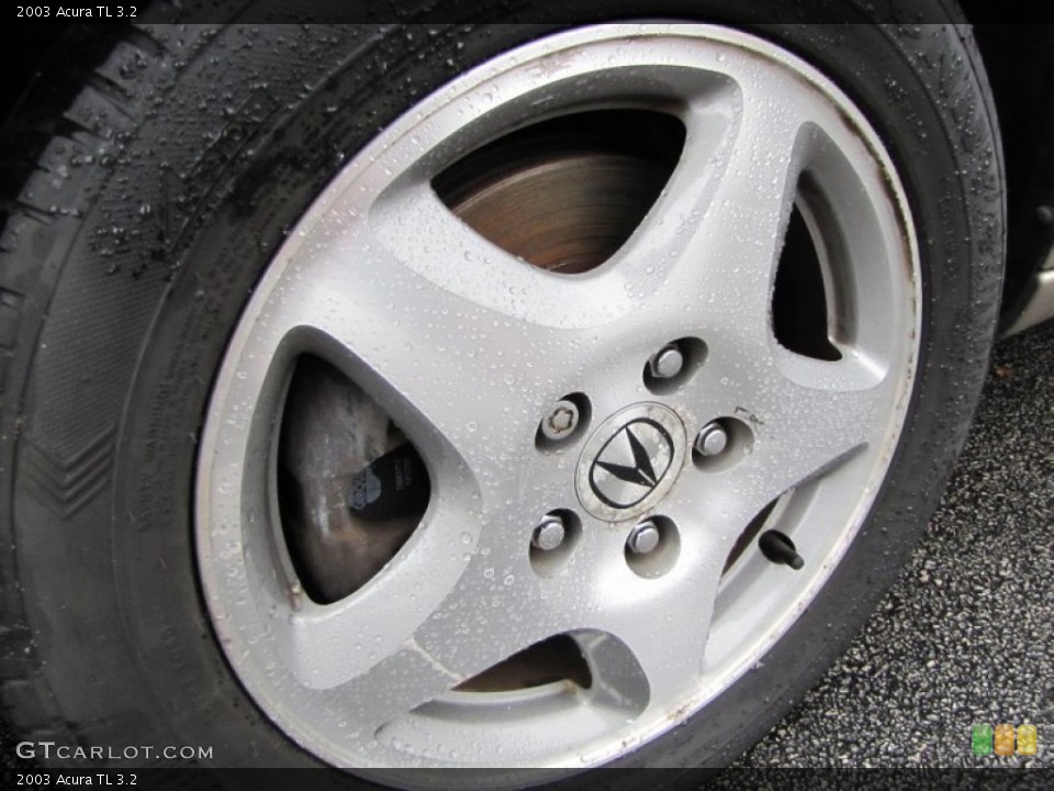 2003 Acura TL 3.2 Wheel and Tire Photo #77448735