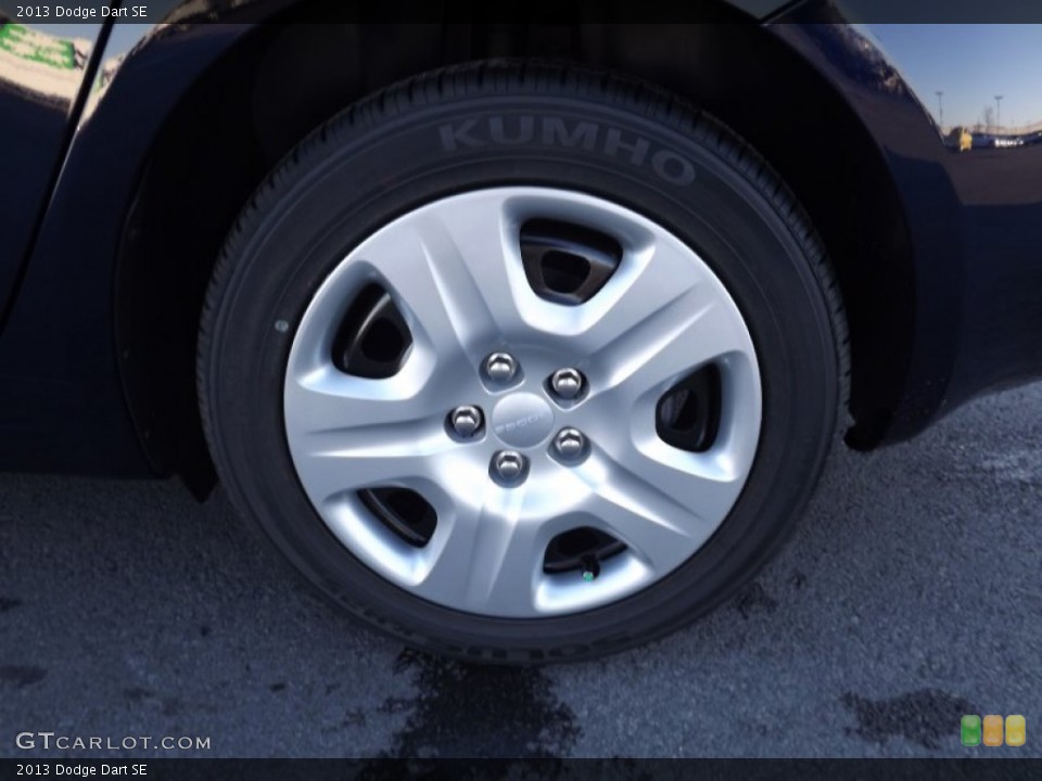 2013 Dodge Dart SE Wheel and Tire Photo #77450991