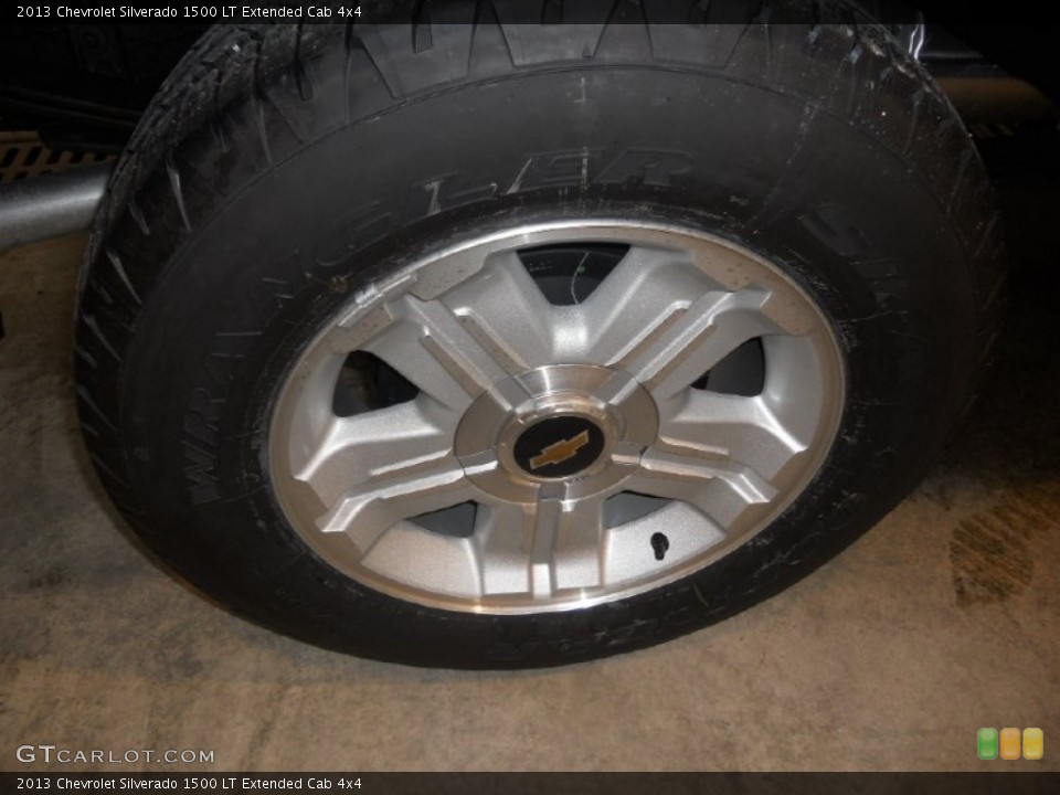 2013 Chevrolet Silverado 1500 LT Extended Cab 4x4 Wheel and Tire Photo #77455081
