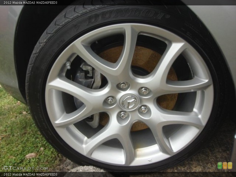 2012 Mazda MAZDA3 MAZDASPEED3 Wheel and Tire Photo #77459214