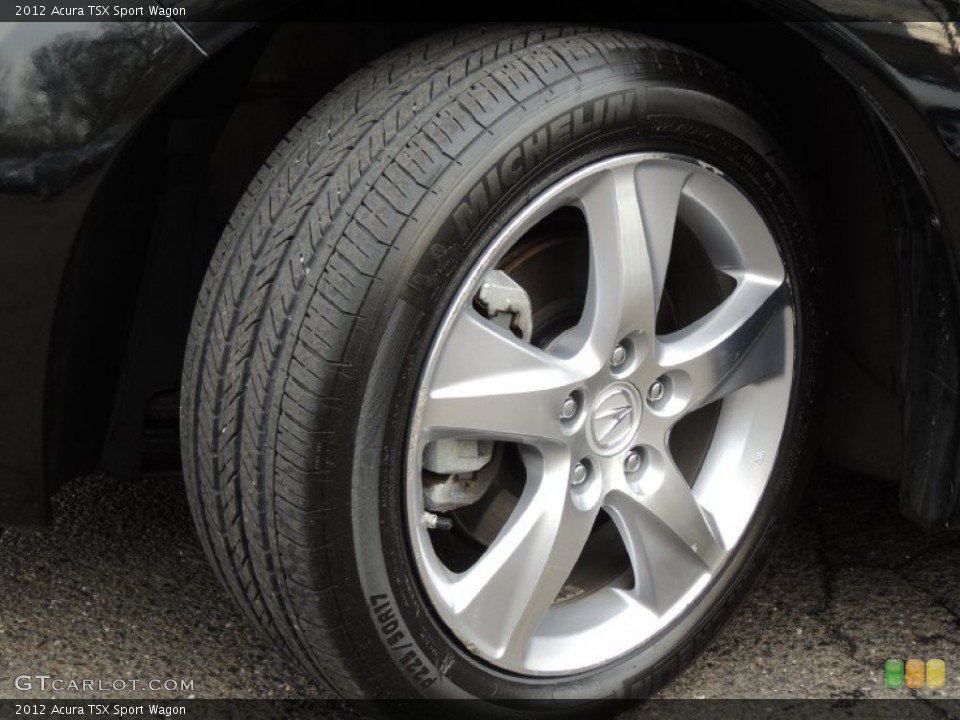 2012 Acura TSX Sport Wagon Wheel and Tire Photo #77459430