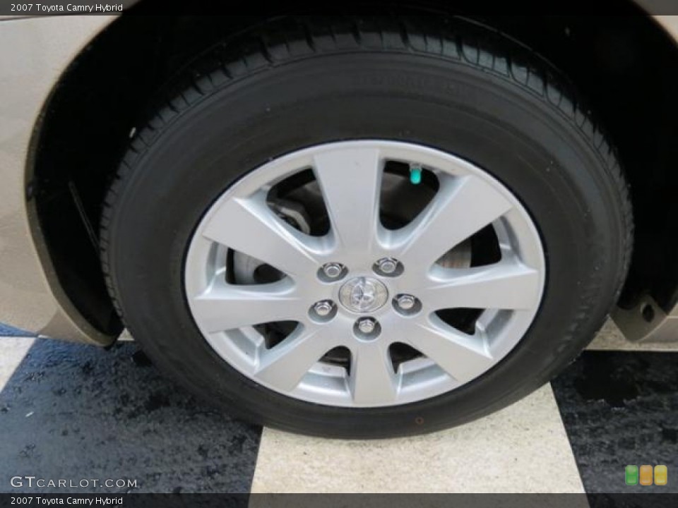 2007 Toyota Camry Hybrid Wheel and Tire Photo #77460201