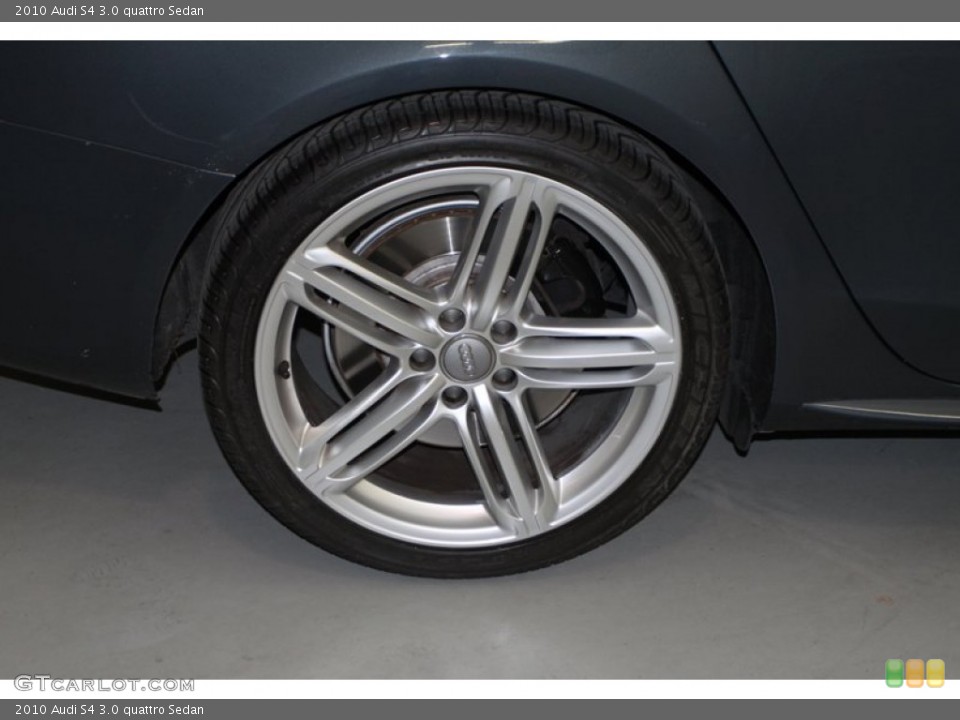 2010 Audi S4 3.0 quattro Sedan Wheel and Tire Photo #77461166