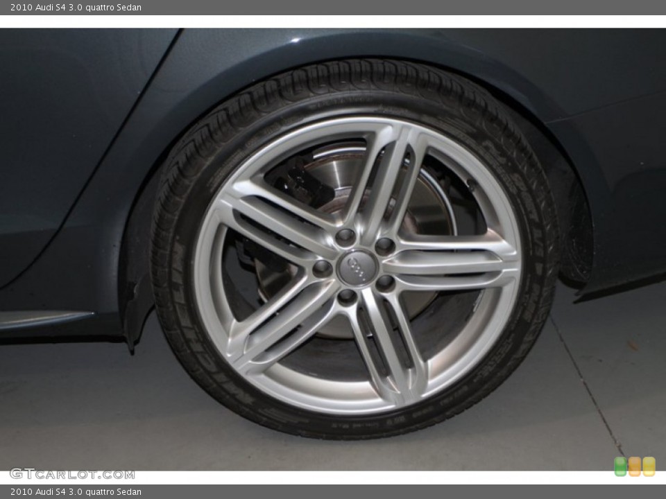 2010 Audi S4 3.0 quattro Sedan Wheel and Tire Photo #77461245
