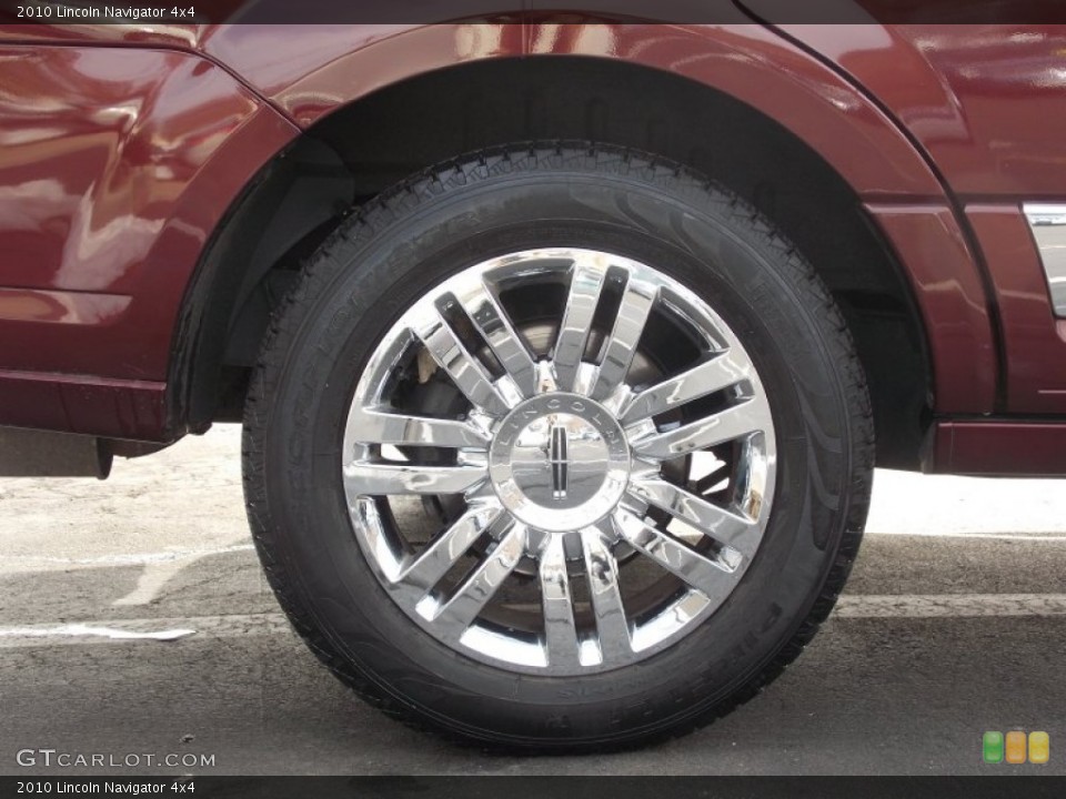 2010 Lincoln Navigator 4x4 Wheel and Tire Photo #77462106