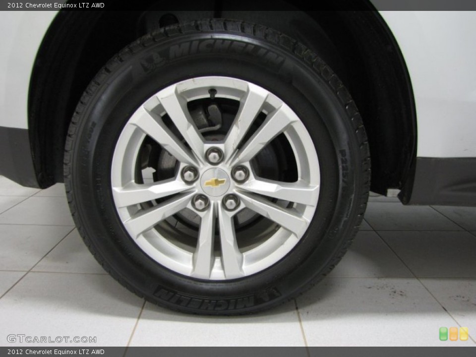 2012 Chevrolet Equinox LTZ AWD Wheel and Tire Photo #77463696