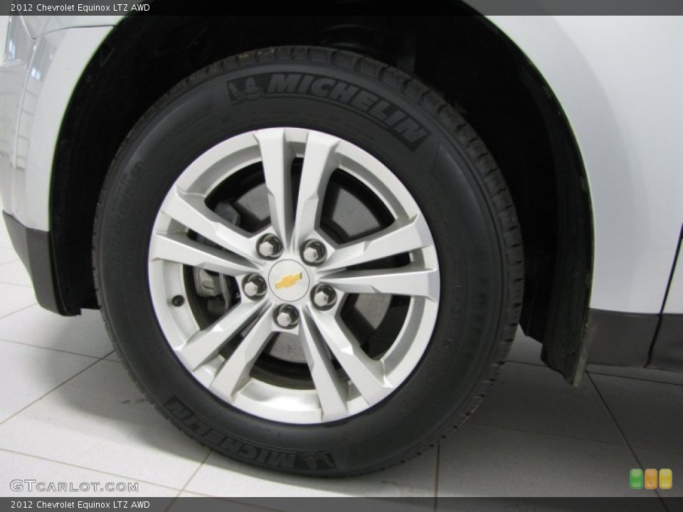 2012 Chevrolet Equinox LTZ AWD Wheel and Tire Photo #77463735