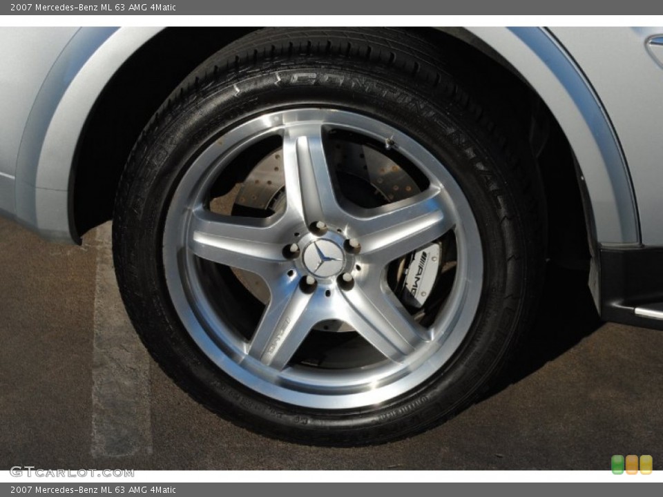 2007 Mercedes-Benz ML 63 AMG 4Matic Wheel and Tire Photo #77465160