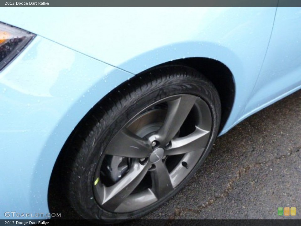 2013 Dodge Dart Rallye Wheel and Tire Photo #77468151