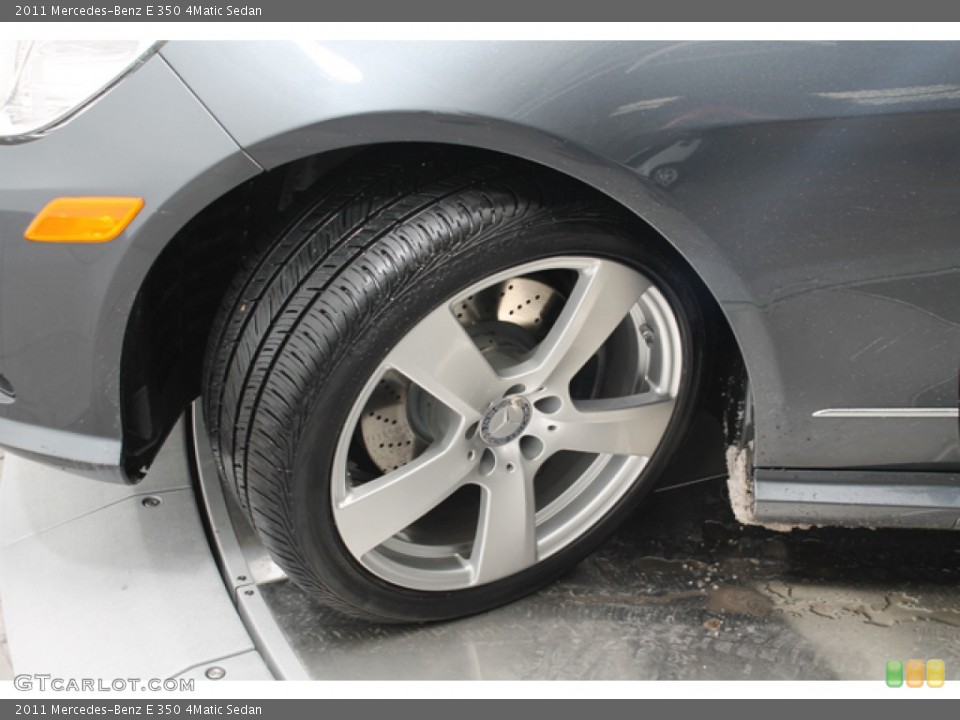 2011 Mercedes-Benz E 350 4Matic Sedan Wheel and Tire Photo #77469688