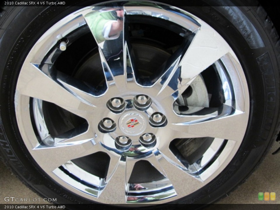 2010 Cadillac SRX 4 V6 Turbo AWD Wheel and Tire Photo #77469873