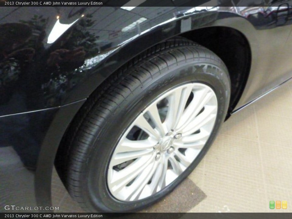 2013 Chrysler 300 C AWD John Varvatos Luxury Edition Wheel and Tire Photo #77470734