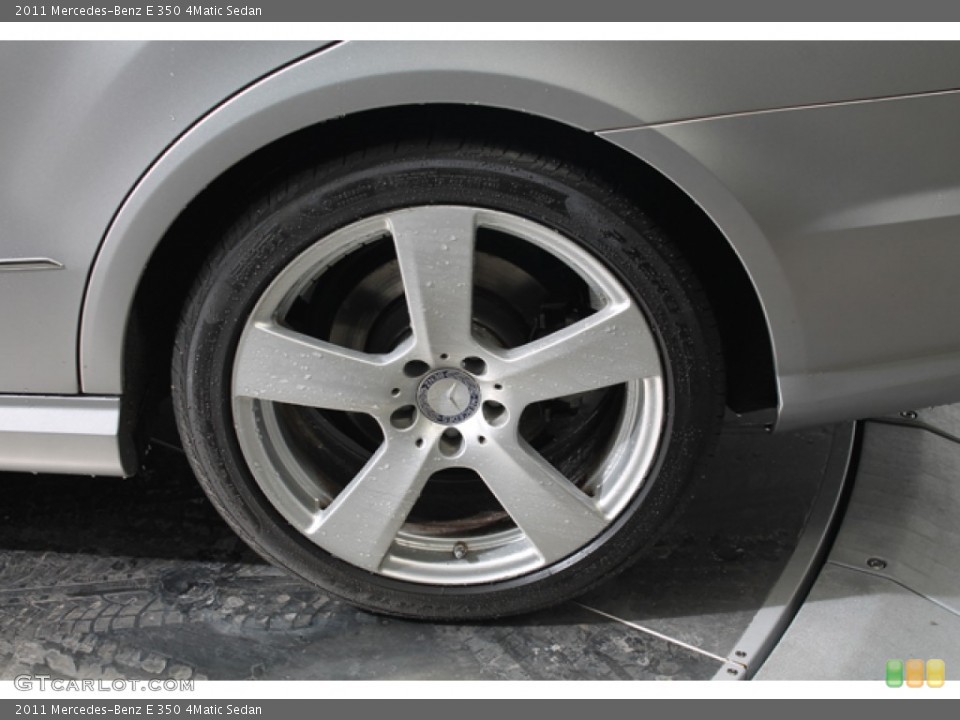 2011 Mercedes-Benz E 350 4Matic Sedan Wheel and Tire Photo #77472228