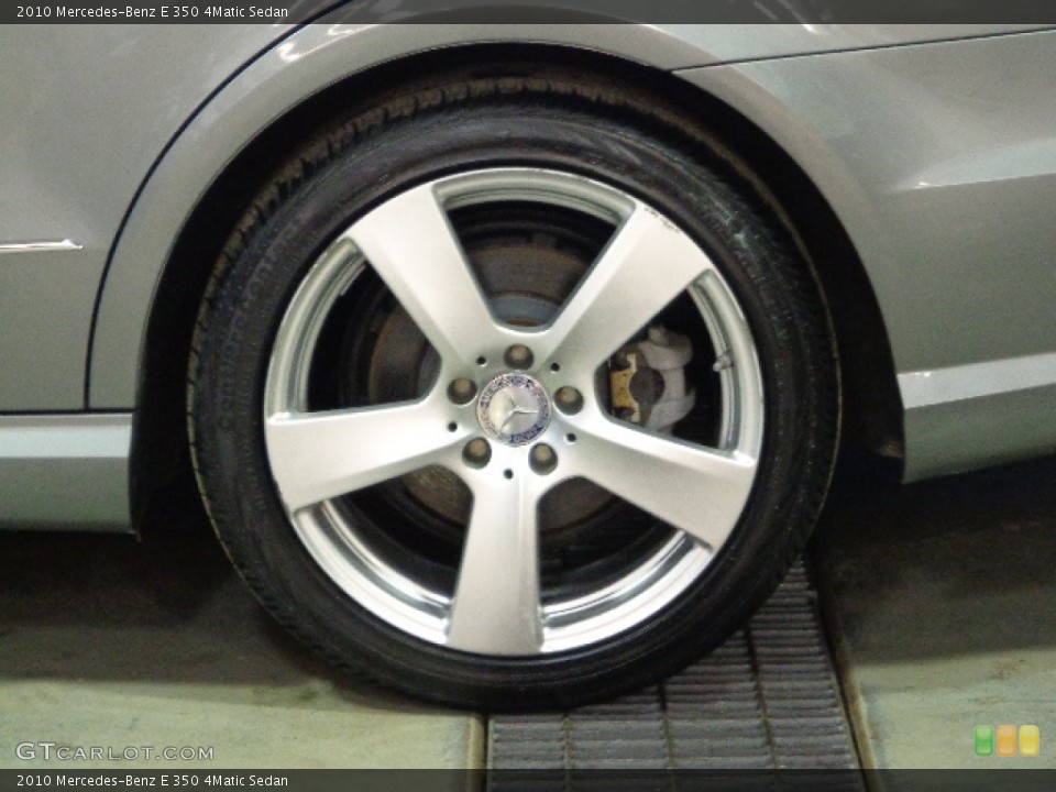 2010 Mercedes-Benz E 350 4Matic Sedan Wheel and Tire Photo #77473053