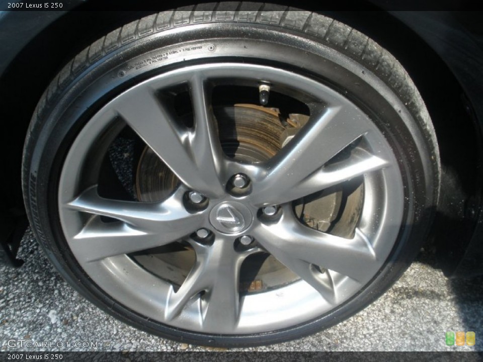 2007 Lexus IS 250 Wheel and Tire Photo #77473416