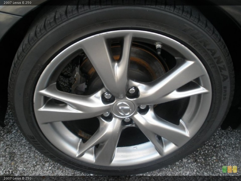 2007 Lexus IS 250 Wheel and Tire Photo #77473437