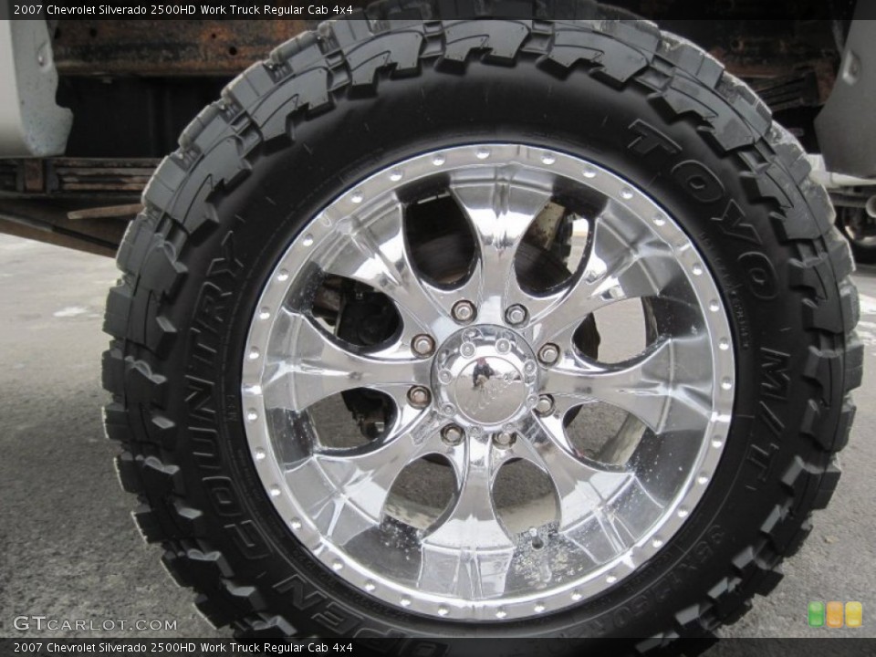 2007 Chevrolet Silverado 2500HD Custom Wheel and Tire Photo #77475180