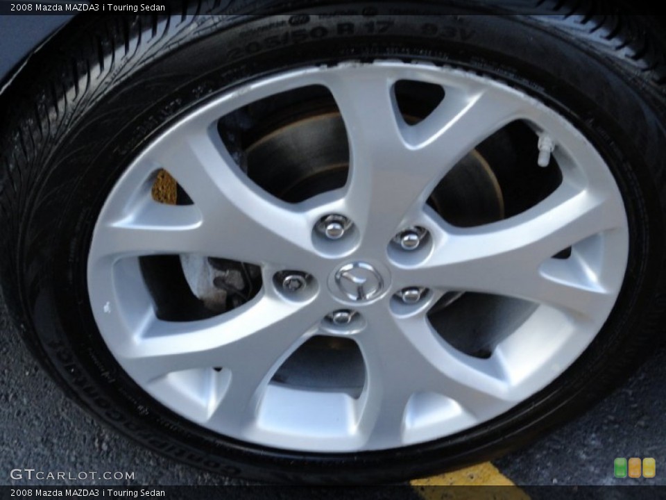 2008 Mazda MAZDA3 i Touring Sedan Wheel and Tire Photo #77482072