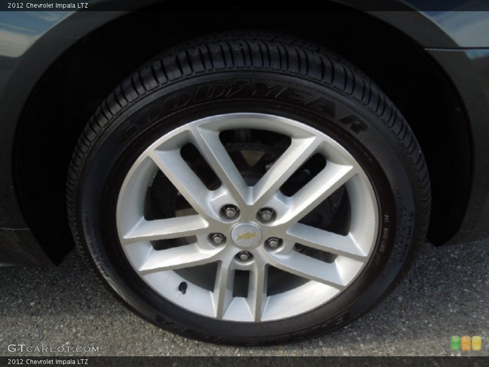 2012 Chevrolet Impala LTZ Wheel and Tire Photo #77483594