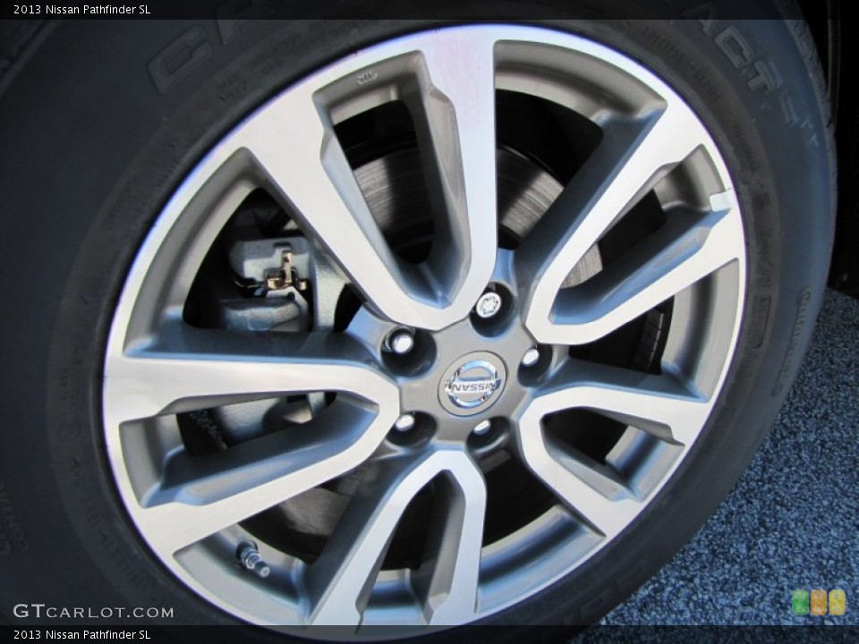 2013 Nissan Pathfinder SL Wheel and Tire Photo #77484830