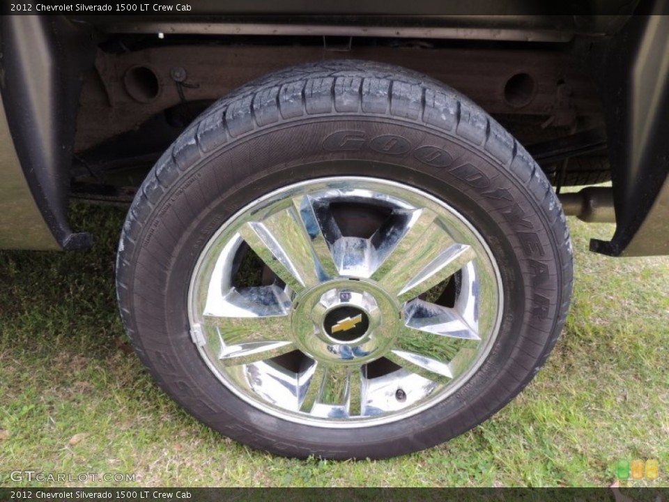 2012 Chevrolet Silverado 1500 LT Crew Cab Wheel and Tire Photo #77488154